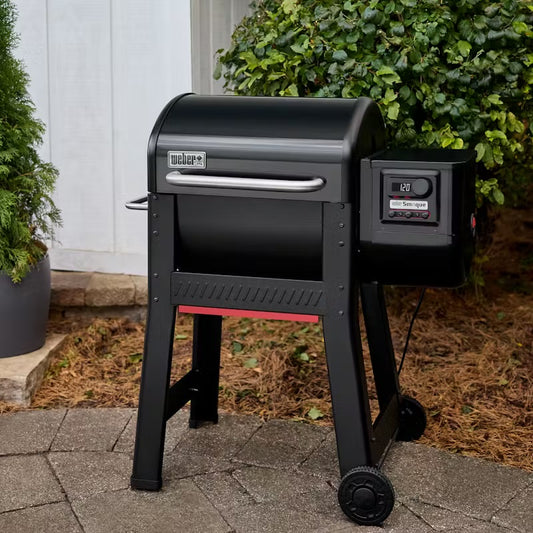 Fumoir Weber Smoque à Pellet – Barbecue Granulés WiFi